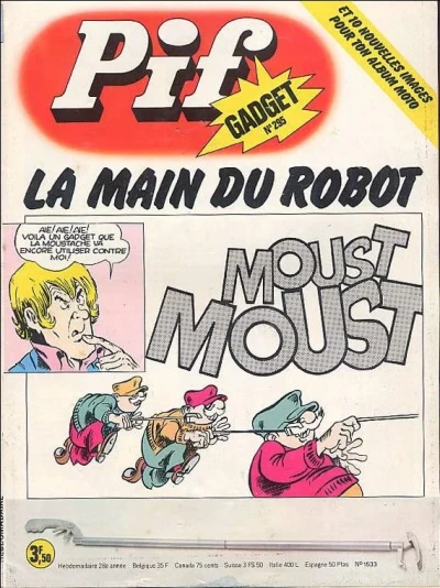 Cover of La Main du Robot (295)