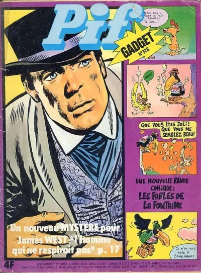 Cover of James West: L'Homme Qui Ne Respirait Pas (326)