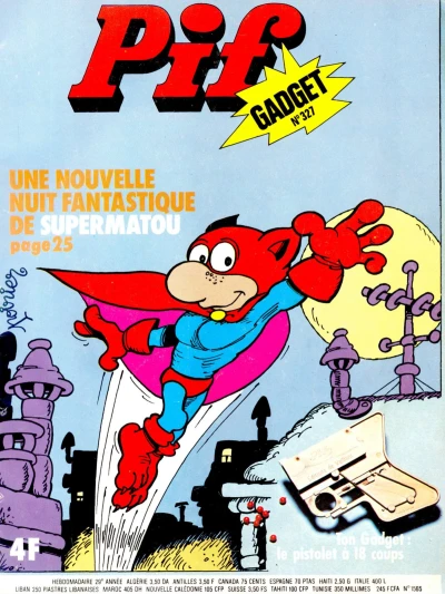 Cover of Une nouvelle nuit fantastique de Supermatou (327)