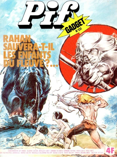 Cover of Rahan: Sauvera-t-il les Enfants du Fleuve?... (331)