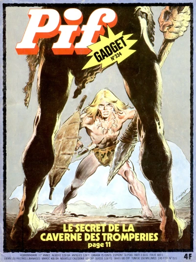 Cover of Le Secret de la Caverne des Tromperies (334)