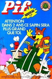 Attention: Dans 2 ans ce sapin sera plus grand que toi (347)