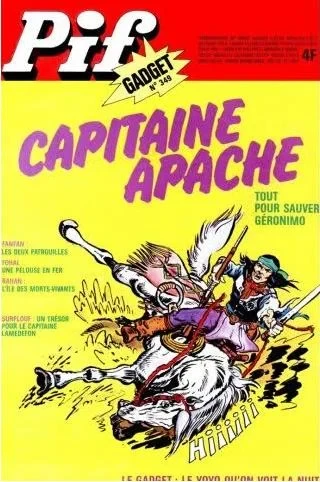 Cover of Capitaine Apache (349)