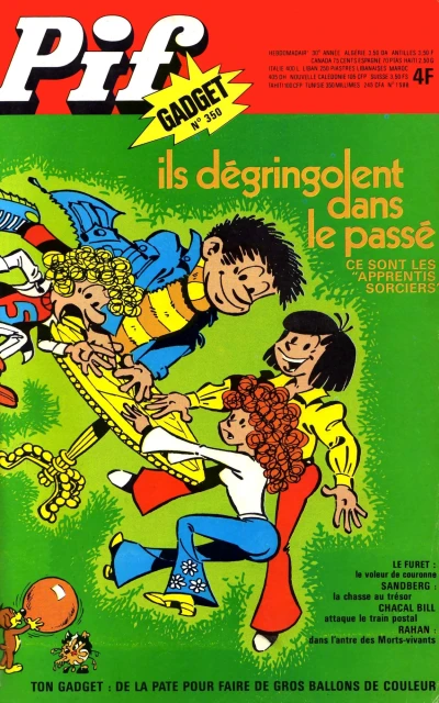 Cover of Ils degringolent dans le passe (350)