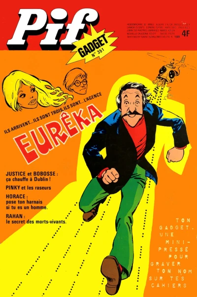 Cover of Ils arrivent...ils sont trois, ils sont l'Agence Eureka (351)