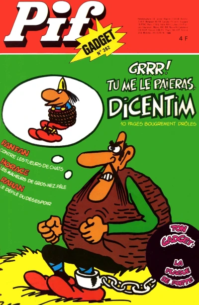 Cover of Grrr! Tu me le paieras Dicentim! (362)