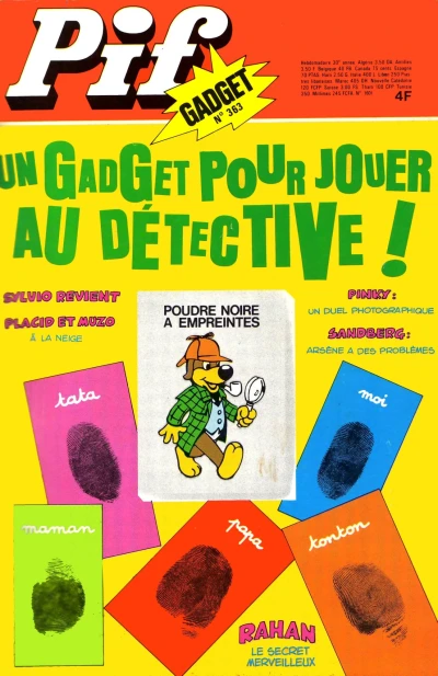 Cover of Un Gadget pour jouer au detective! (363)