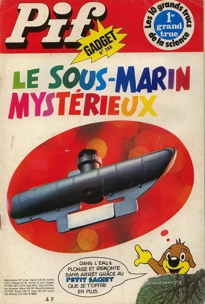 Cover of Le Sous-Marin Mystérieux (366)
