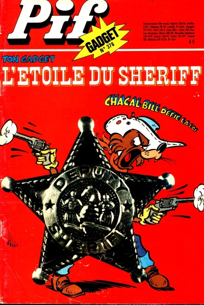 Cover of L'Etoile du Sheriff (376)