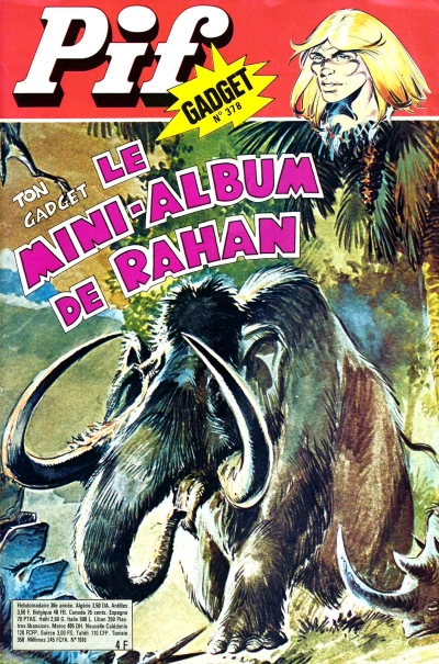 Cover of Le Mini-Album de Rahan (378)