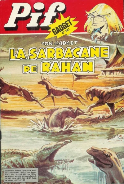 Cover of La Sarbacane de Rahan (382)
