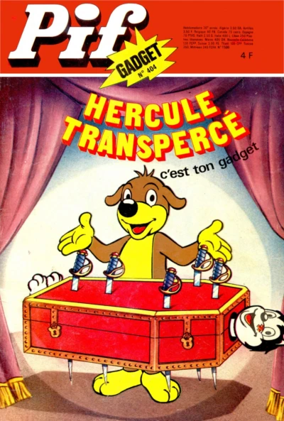 Cover of Hercule transpercé (404)
