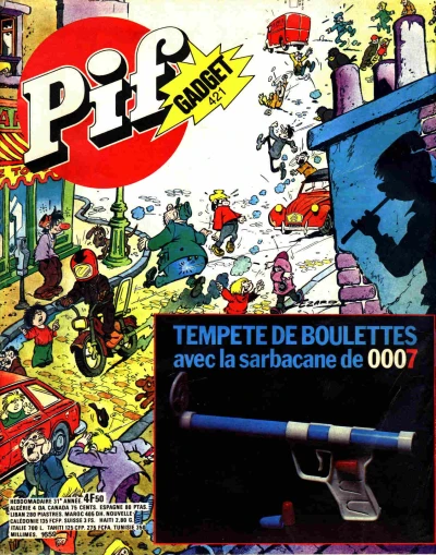 Cover of Tempete de boulettes avec la sarbacane de 0007 (421)