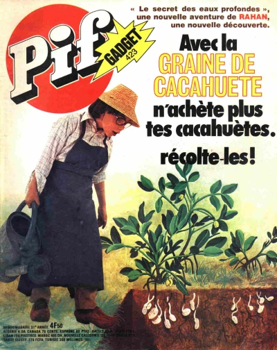 Cover of Avec la graine de Cacahuete (423)