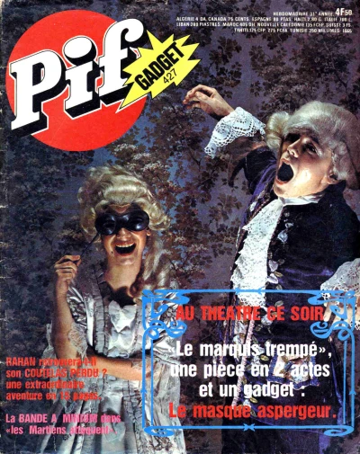 Cover of La masque aspergeur (427)