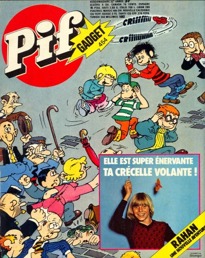 Cover of Elle est super enervante ta crecelle volante (454)