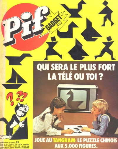 Cover of Joue au Tangram (457)