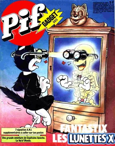 Cover of Les lunettes X (503)