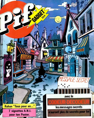 Cover of Message secret (504)