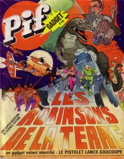 Cover of Les Robinsons de la Terre (518)
