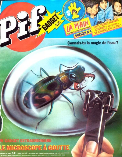 Cover of Le microscope a goutte (526)