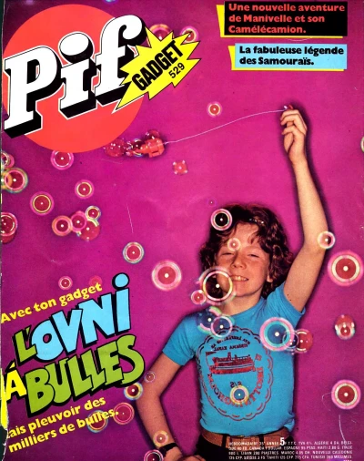 Cover of L’ovni à bulles (529)