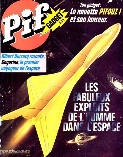 Cover of La navette Pifouz I et son lanceur (533)