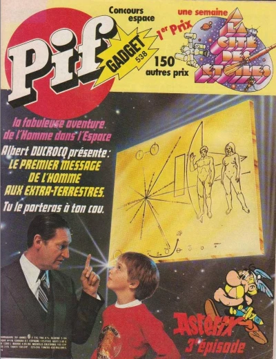 Cover of Le Fabuleuse Aventure de l'Homme Dans l'Espace (538)