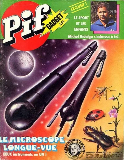 Cover of Le Microscope Longue-Vue (551)