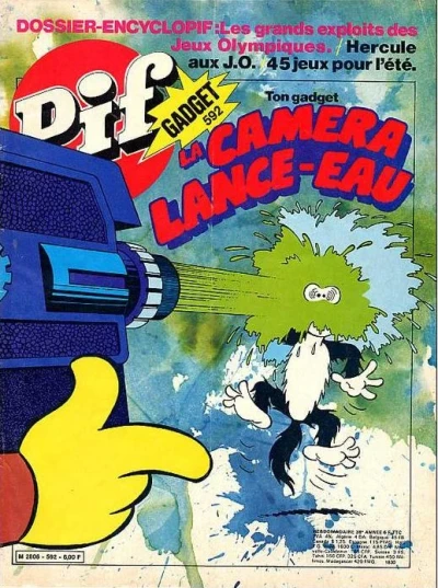 Cover of La Camera Lance-Eau (592)