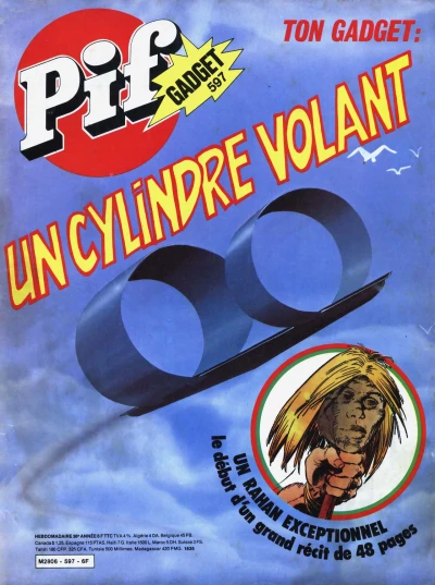 Cover of Un cylindre volant (597)