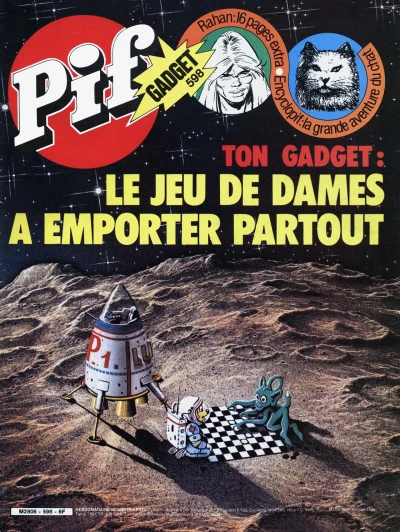 Cover of Le jeu de Dames a emporter partout (598)