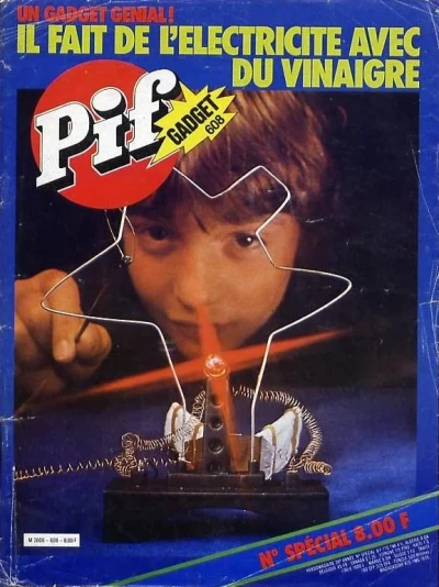 Cover of Il Fait de L'Electricite Avec Du Vinaigre (608)