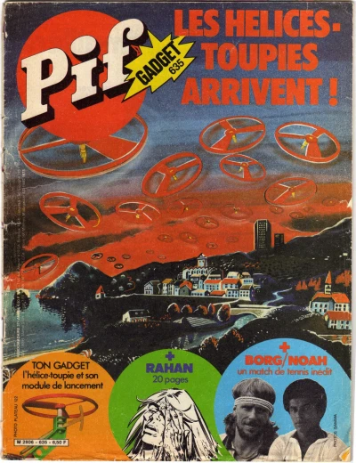 Cover of Les helices-toupies arrivent! (635)