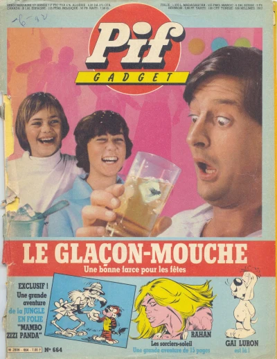 Cover of Le glaçon-mouche (664)