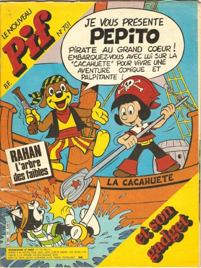 Cover of Pepito et son gadget (701)