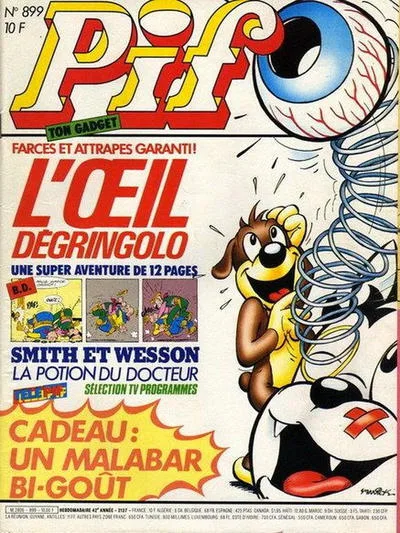 Cover of L'oeil dégringolo (899)