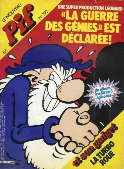 Cover of "La Guerre des Génies" Est Déclarée! (742)