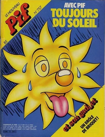 Cover of Avec Pif Toujours De Soleil (757)