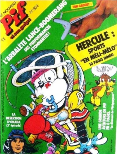 Cover of L'Arbalète Lance-Boomerang (804)