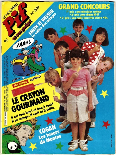 Cover of Le crayon gourmand (809)