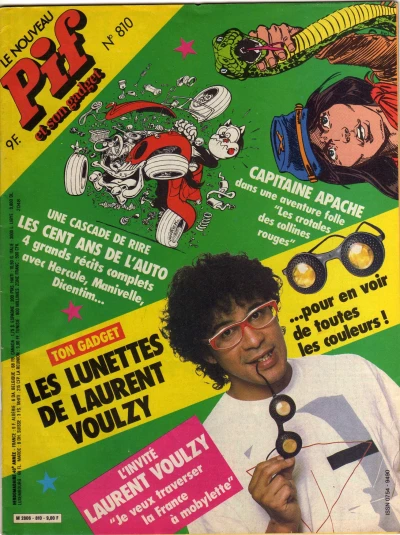Cover of Les lunettes de Laurent Voulzy (810)