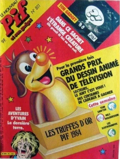 Cover of Les Truffes D'Or Pif 1984 (811)