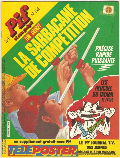 Cover of La sarbacane de competition (841)
