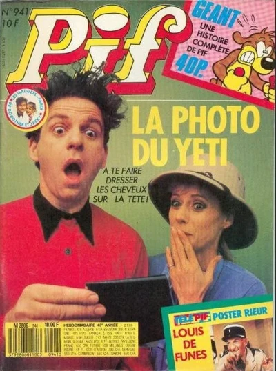 Cover of La Photo du Yeti (941)