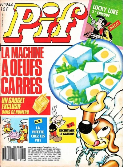 Cover of La Machine a Oeufs Carres (944)