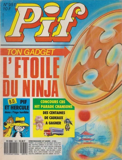 Cover of L'étoile du Ninja (951)