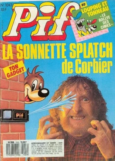 Cover of La Sonnette Splatch de Corbier (1043)