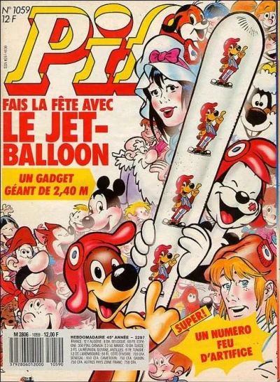 Cover of Le Jet-Balloon (1059)
