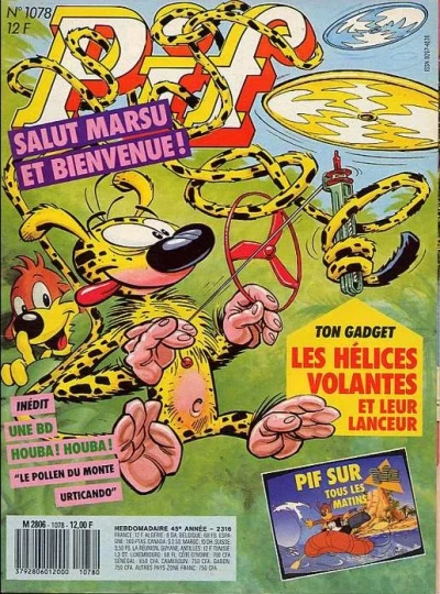 Cover of Salut Marsu et Bienvenue! (1078)